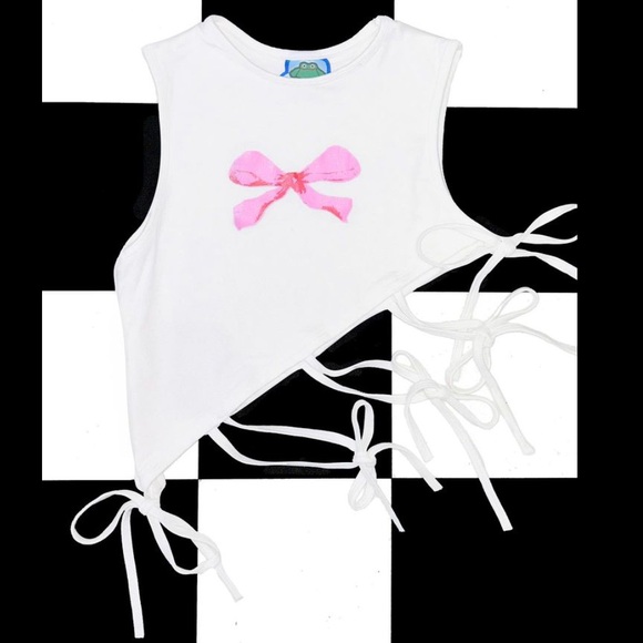 NWT Omighty Sexy Ribbon Top - Picture 2 of 4